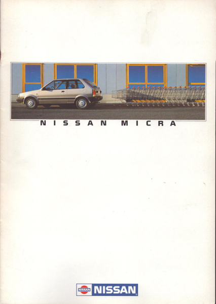 Nissan Micra Prospekt 6.1986