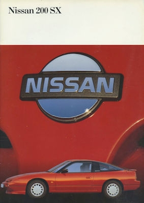 Nissan 200 SX Prospekt 1989