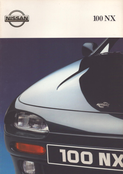 Nissan 100 NX Prospekt 6.1991