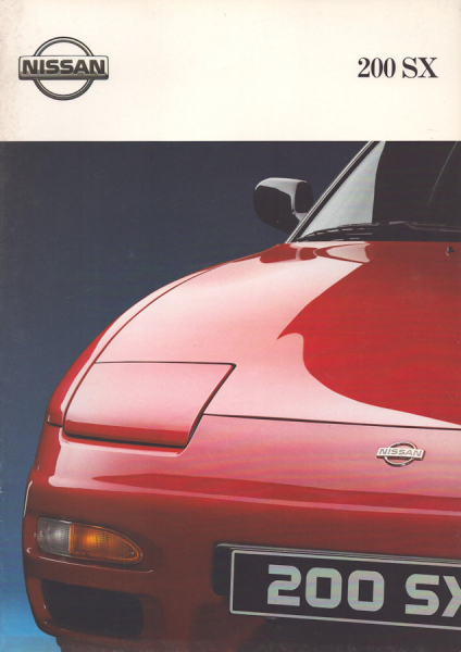Nissan 200 SX Prospekt 4.1991