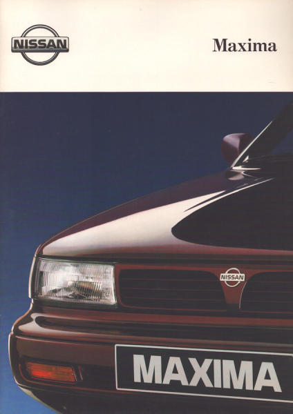 Nissan Maxima Prospekt 5.1992
