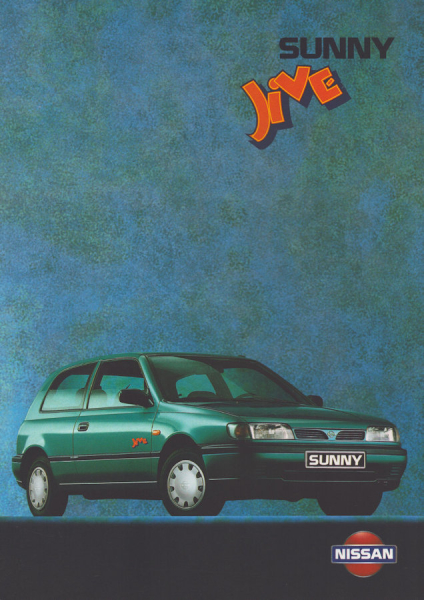 Nissan Sunny Jive Prospekt ca. 1995