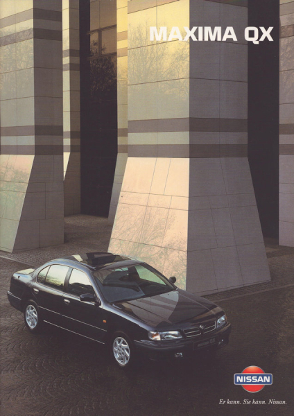 Nissan Maxima QX Prospekt 9.1997