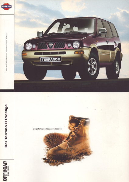 Nissan Terrano II Prestige Prospekt 5.1999