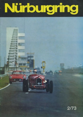 Nürburgring Zeitschrift 2. Halbjahr 1973