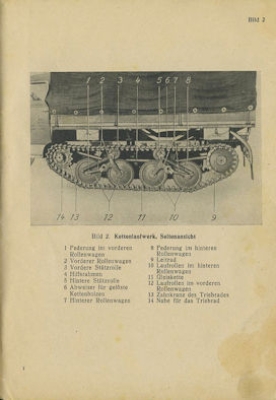 Opel Lkw 3t mit Gleiskette (Maultier) Bedienungsanleitung 2.1943