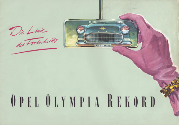 Opel Olympia Rekord Prospekt 1957