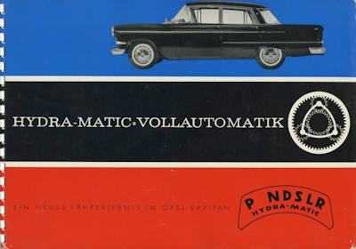 Opel Kapitän Hydra-Matic brochure 1961