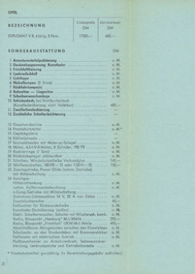 Opel Handbuch für den Verkäufer 1964-1966