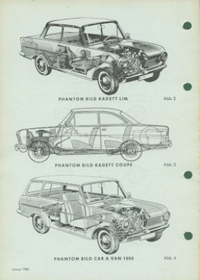 Opel Handbuch für den Verkäufer 1964-1966