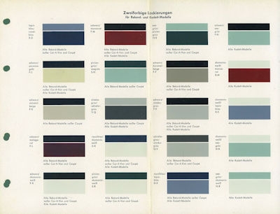 Opel Handbuch für den Verkäufer 1964-1966