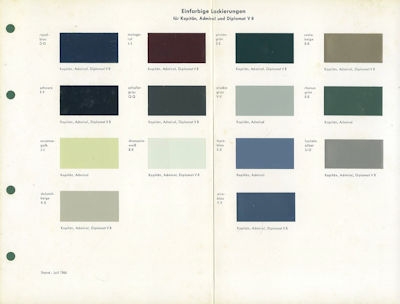 Opel Handbuch für den Verkäufer 1964-1966