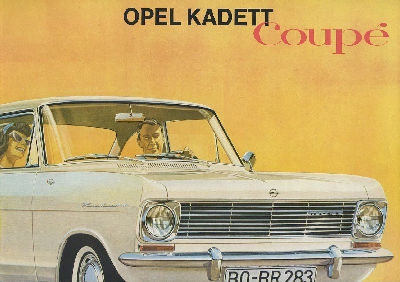 Opel Kadett A Coupé Prospekt 1.1965