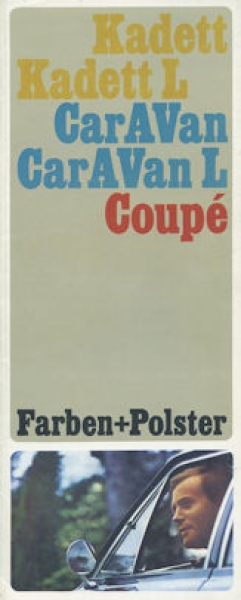 Opel Kadett A Farben 9.1965