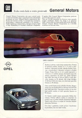 Opel Programm 4.1967 kr