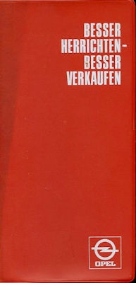 Opel Seller Manual for used cars 1971