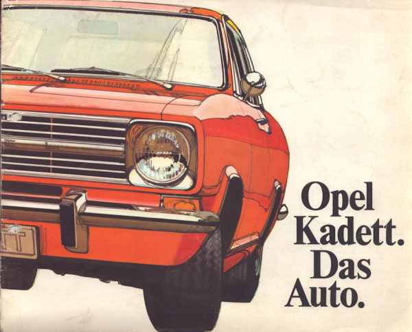 Opel Kadett B Prospekt 1.1971