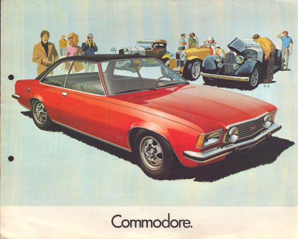Opel Commodore B Prospekt 2.1972