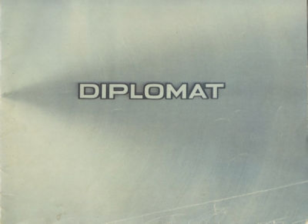 Opel Diplomat Prospekt 8.1974