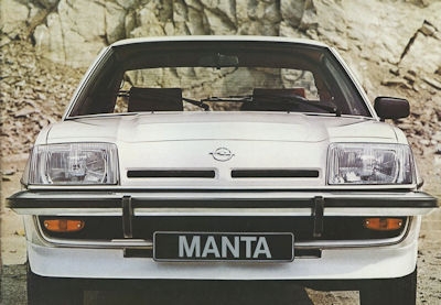 Opel Manta Prospekt 8.1978