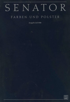 Opel Senator Farben 7.1988