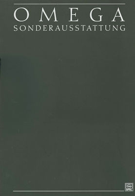 Opel Omega Sonderausstattung Prospekt 9.1988