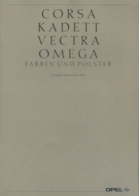 Opel Farben 11.1989