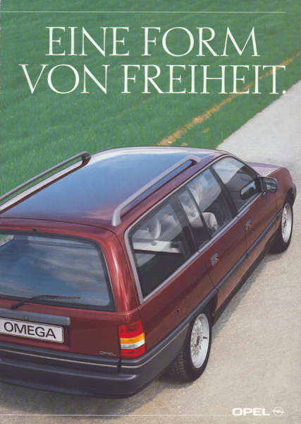 Opel Omega Caravan Prospekt 9.1989