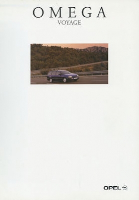 Opel Omega Voyage Prospekt 1.1996