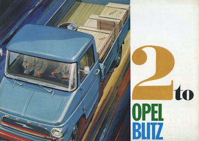 Opel Blitz 2 to brochure 9.1963