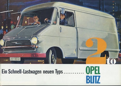 Opel Blitz 2 to brochure 9.1963