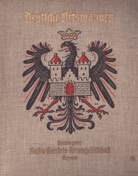 Deutsche Ortswappen vom Freistaat Bayern 1925