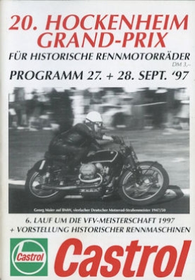 Programm Hockenheimring 27.9.1997