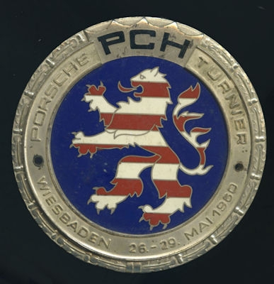 Badge Porsche Club Wiesbaden 1960