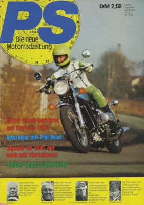 PS Die neue Motorradzeitung 1975 Heft 4