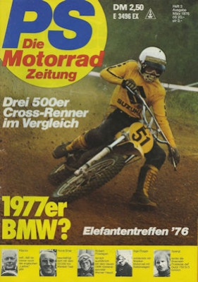 PS Die Motorradzeitung 1976 No. 3