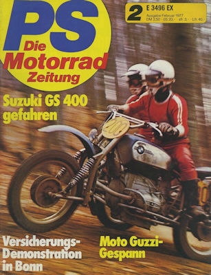 PS Die Motorradzeitung 1977 Heft 2