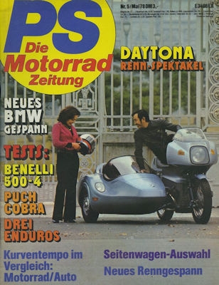 PS Die Motorradzeitung 1978 No. 5