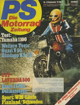 PS Die Motorradzeitung 1978 No. 9