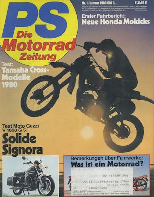 PS Die Motorradzeitung 1980 Heft 1