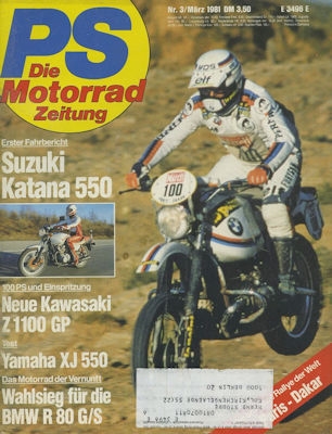 PS Die Motorradzeitung 1981 No. 3