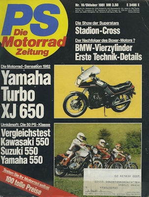 PS Die Motorradzeitung 1981 No. 10