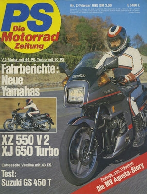 PS Die Motorradzeitung 1982 Heft 2