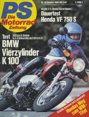 PS Die Motorradzeitung 1983 No. 10