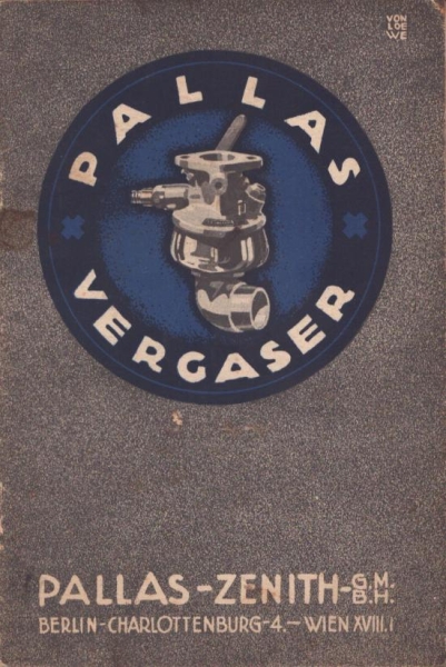 Pallas Vergaser 7.1921