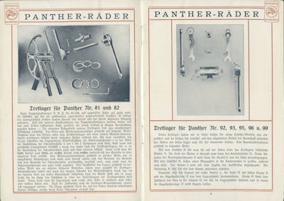 Panther bicycle brochure 1914