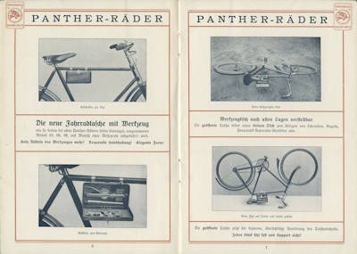 Panther bicycle brochure 1914