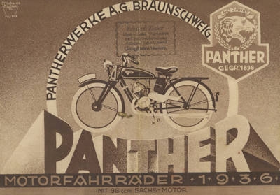 Panther motorcycles 1936