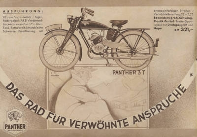 Panther motorcycles 1936