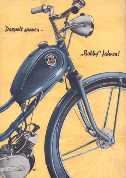 Panther Moped Bobby Prospekt 1951